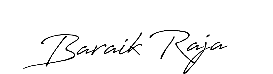 Antro_Vectra_Bolder is a professional signature style that is perfect for those who want to add a touch of class to their signature. It is also a great choice for those who want to make their signature more unique. Get Baraik Raja name to fancy signature for free. Baraik Raja signature style 7 images and pictures png