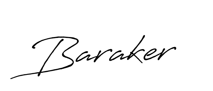 Make a beautiful signature design for name Baraker. With this signature (Antro_Vectra_Bolder) style, you can create a handwritten signature for free. Baraker signature style 7 images and pictures png