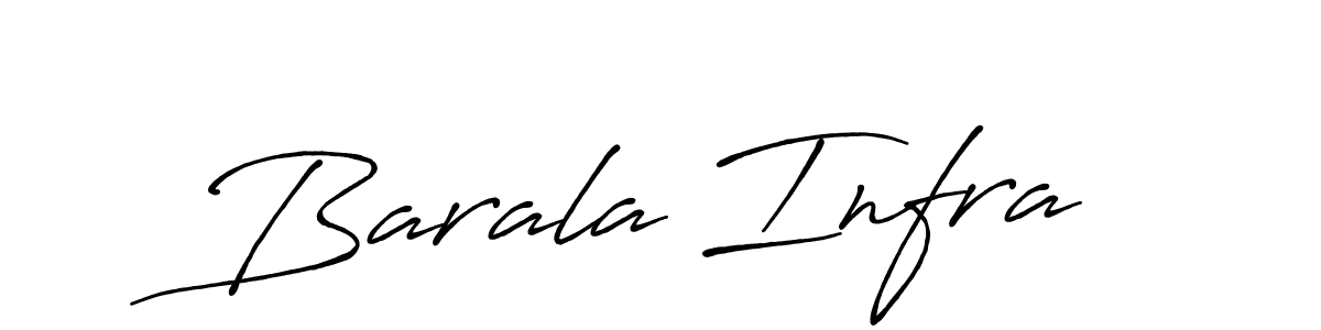 The best way (Antro_Vectra_Bolder) to make a short signature is to pick only two or three words in your name. The name Barala Infra include a total of six letters. For converting this name. Barala Infra signature style 7 images and pictures png