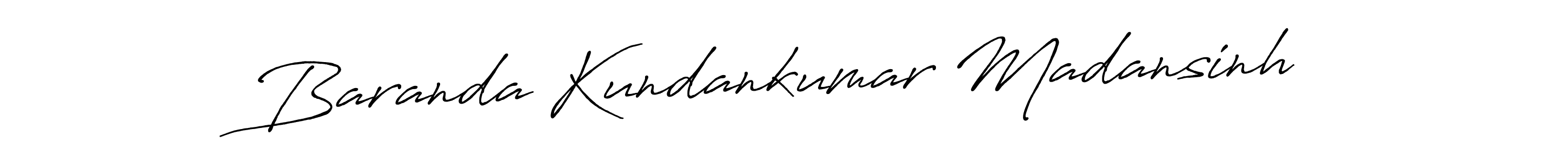 Similarly Antro_Vectra_Bolder is the best handwritten signature design. Signature creator online .You can use it as an online autograph creator for name Baranda Kundankumar Madansinh. Baranda Kundankumar Madansinh signature style 7 images and pictures png