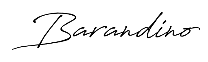 Discover how Barandino looks in an executive cursive font (Antro_Vectra_Bolder). Perfect for legal documents, invoices, and certificates. Barandino signature style 7 images and pictures png