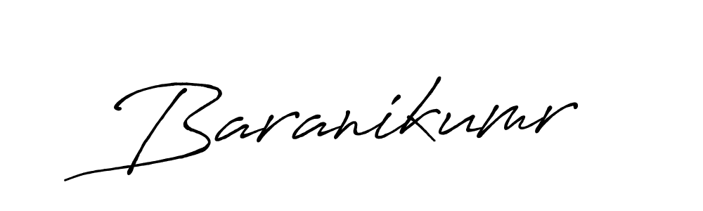 Design your own signature with our free online signature maker. With this signature software, you can create a handwritten (Antro_Vectra_Bolder) signature for name Baranikumr. Baranikumr signature style 7 images and pictures png