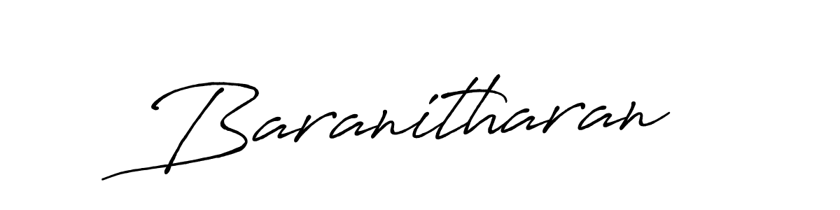 if you are searching for the best signature style for your name Baranitharan. so please give up your signature search. here we have designed multiple signature styles  using Antro_Vectra_Bolder. Baranitharan signature style 7 images and pictures png