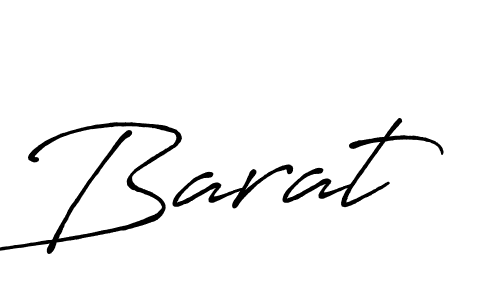 Design your own signature with our free online signature maker. With this signature software, you can create a handwritten (Antro_Vectra_Bolder) signature for name Barat. Barat signature style 7 images and pictures png