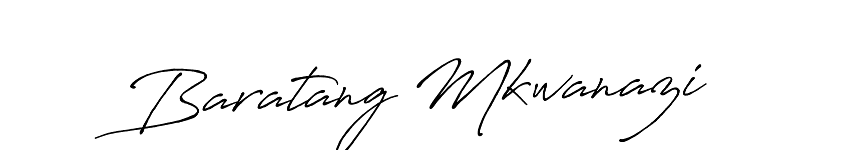 How to make Baratang Mkwanazi name signature. Use Antro_Vectra_Bolder style for creating short signs online. This is the latest handwritten sign. Baratang Mkwanazi signature style 7 images and pictures png