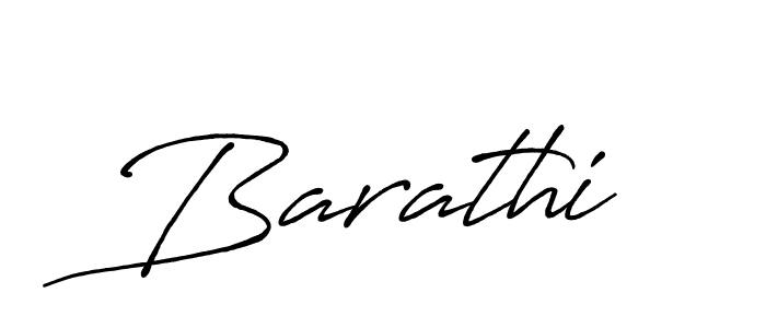 How to make Barathi name signature. Use Antro_Vectra_Bolder style for creating short signs online. This is the latest handwritten sign. Barathi signature style 7 images and pictures png