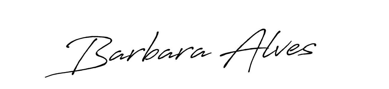 It looks lik you need a new signature style for name Barbara Alves. Design unique handwritten (Antro_Vectra_Bolder) signature with our free signature maker in just a few clicks. Barbara Alves signature style 7 images and pictures png