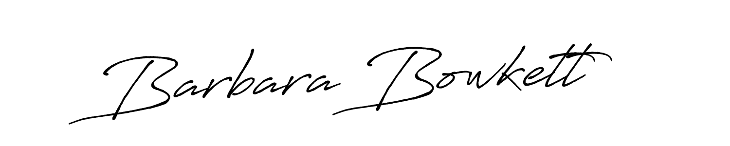 The best way (Antro_Vectra_Bolder) to make a short signature is to pick only two or three words in your name. The name Barbara Bowkett include a total of six letters. For converting this name. Barbara Bowkett signature style 7 images and pictures png