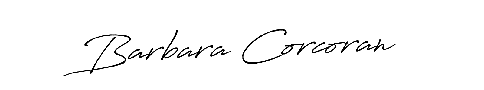 Antro_Vectra_Bolder is a professional signature style that is perfect for those who want to add a touch of class to their signature. It is also a great choice for those who want to make their signature more unique. Get Barbara Corcoran name to fancy signature for free. Barbara Corcoran signature style 7 images and pictures png