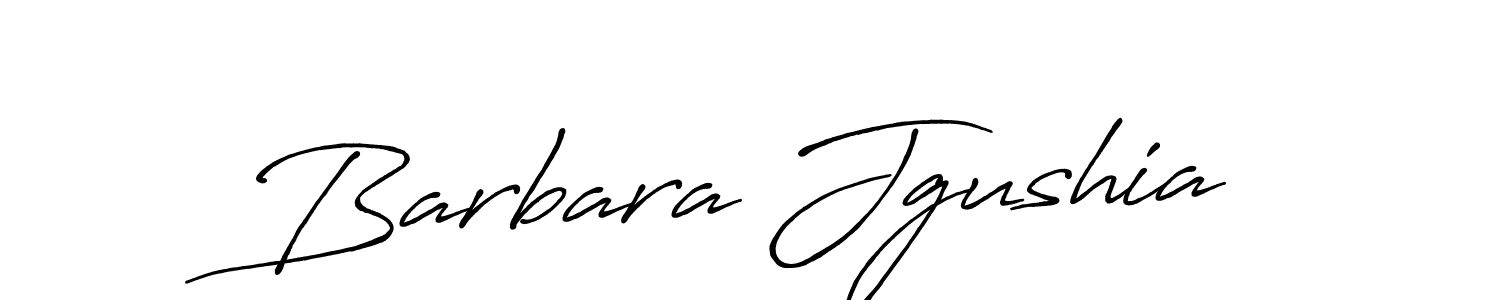 Best and Professional Signature Style for Barbara Jgushia. Antro_Vectra_Bolder Best Signature Style Collection. Barbara Jgushia signature style 7 images and pictures png
