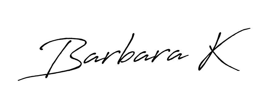 Make a beautiful signature design for name Barbara K. Use this online signature maker to create a handwritten signature for free. Barbara K signature style 7 images and pictures png