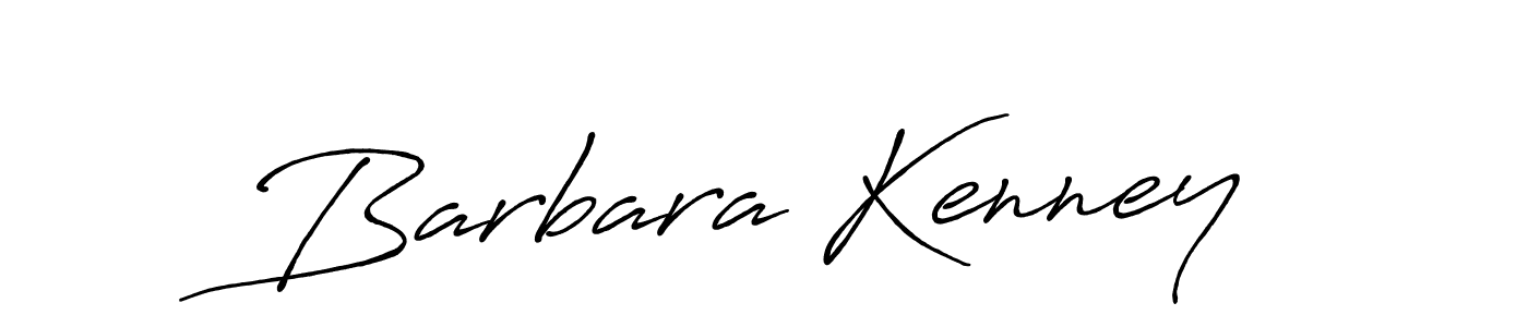 Use a signature maker to create a handwritten signature online. With this signature software, you can design (Antro_Vectra_Bolder) your own signature for name Barbara Kenney. Barbara Kenney signature style 7 images and pictures png