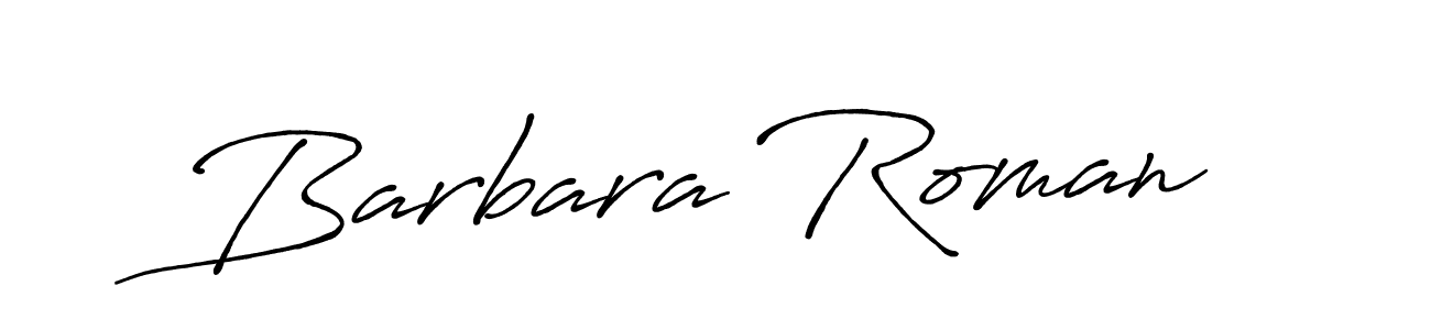 Make a beautiful signature design for name Barbara Roman. Use this online signature maker to create a handwritten signature for free. Barbara Roman signature style 7 images and pictures png