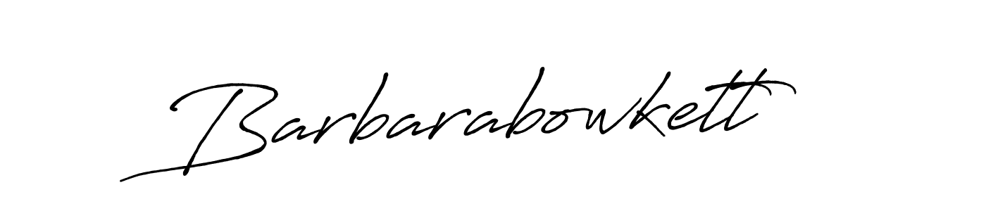 How to Draw Barbarabowkett signature style? Antro_Vectra_Bolder is a latest design signature styles for name Barbarabowkett. Barbarabowkett signature style 7 images and pictures png