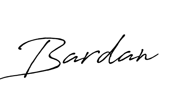 Also we have Bardan name is the best signature style. Create professional handwritten signature collection using Antro_Vectra_Bolder autograph style. Bardan signature style 7 images and pictures png