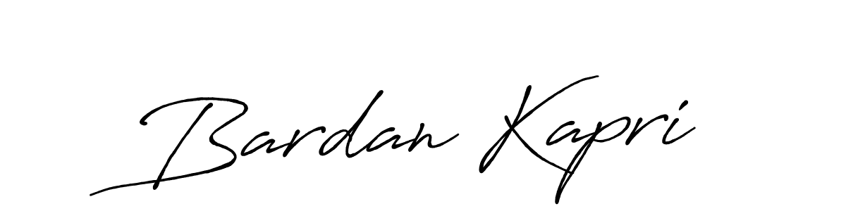 The best way (Antro_Vectra_Bolder) to make a short signature is to pick only two or three words in your name. The name Bardan Kapri include a total of six letters. For converting this name. Bardan Kapri signature style 7 images and pictures png