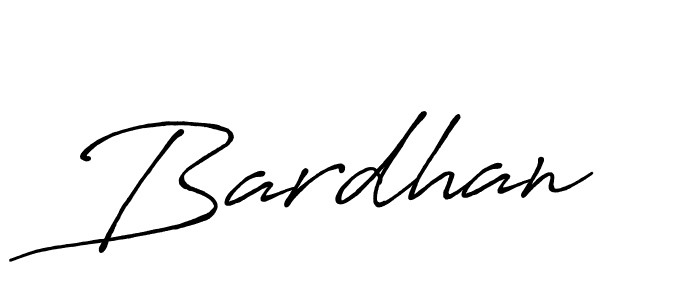 Bardhan stylish signature style. Best Handwritten Sign (Antro_Vectra_Bolder) for my name. Handwritten Signature Collection Ideas for my name Bardhan. Bardhan signature style 7 images and pictures png