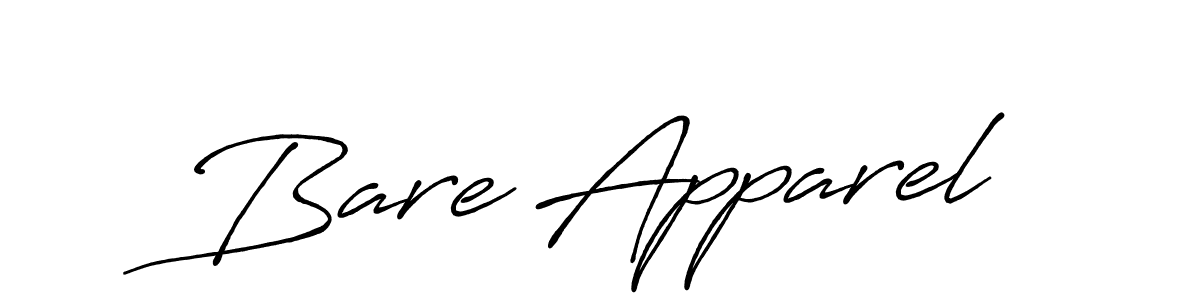 How to Draw Bare Apparel signature style? Antro_Vectra_Bolder is a latest design signature styles for name Bare Apparel. Bare Apparel signature style 7 images and pictures png