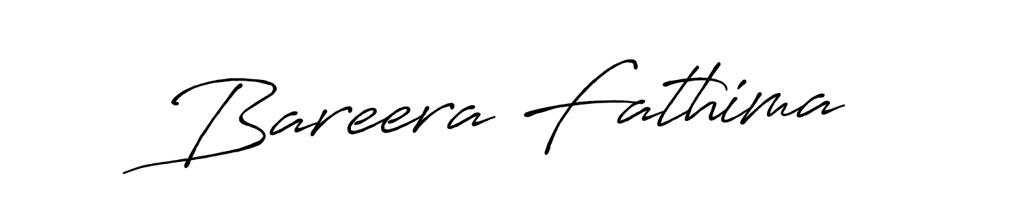 Also we have Bareera Fathima name is the best signature style. Create professional handwritten signature collection using Antro_Vectra_Bolder autograph style. Bareera Fathima signature style 7 images and pictures png