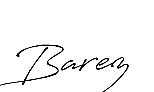 Use a signature maker to create a handwritten signature online. With this signature software, you can design (Antro_Vectra_Bolder) your own signature for name Barez. Barez signature style 7 images and pictures png