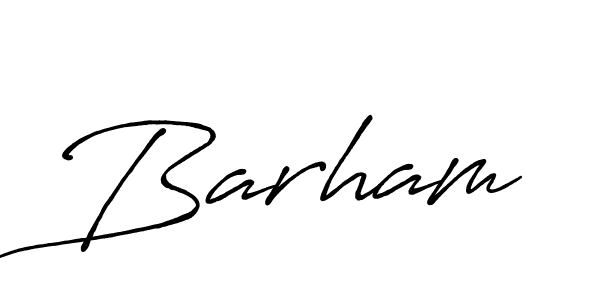 See photos of Barham official signature by Spectra . Check more albums & portfolios. Read reviews & check more about Antro_Vectra_Bolder font. Barham signature style 7 images and pictures png