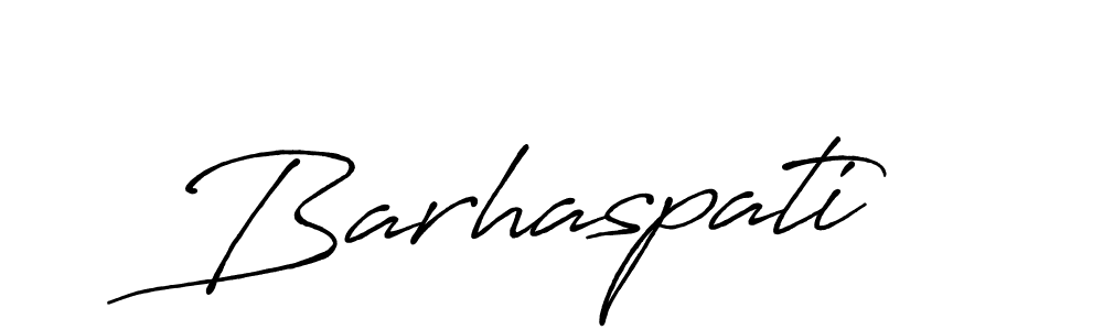 Design your own signature with our free online signature maker. With this signature software, you can create a handwritten (Antro_Vectra_Bolder) signature for name Barhaspati. Barhaspati signature style 7 images and pictures png