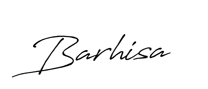 Barhisa stylish signature style. Best Handwritten Sign (Antro_Vectra_Bolder) for my name. Handwritten Signature Collection Ideas for my name Barhisa. Barhisa signature style 7 images and pictures png