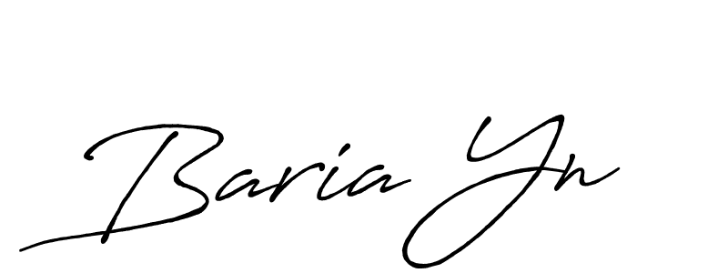 Best and Professional Signature Style for Baria Yn. Antro_Vectra_Bolder Best Signature Style Collection. Baria Yn signature style 7 images and pictures png