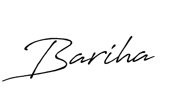Also we have Bariha name is the best signature style. Create professional handwritten signature collection using Antro_Vectra_Bolder autograph style. Bariha signature style 7 images and pictures png