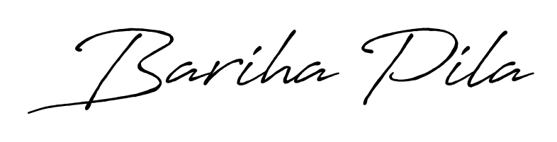 Quickly download Bariha Pila name signature in high-resolution PNG using Antro_Vectra_Bolder style. Ready to insert into PDFs and online applications. Bariha Pila signature style 7 images and pictures png