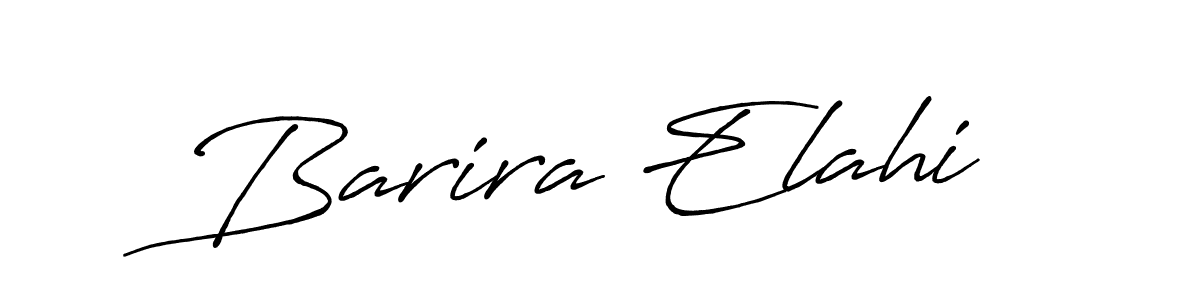 You should practise on your own different ways (Antro_Vectra_Bolder) to write your name (Barira Elahi) in signature. don't let someone else do it for you. Barira Elahi signature style 7 images and pictures png