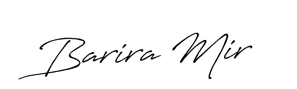 See photos of Barira Mir official signature by Spectra . Check more albums & portfolios. Read reviews & check more about Antro_Vectra_Bolder font. Barira Mir signature style 7 images and pictures png