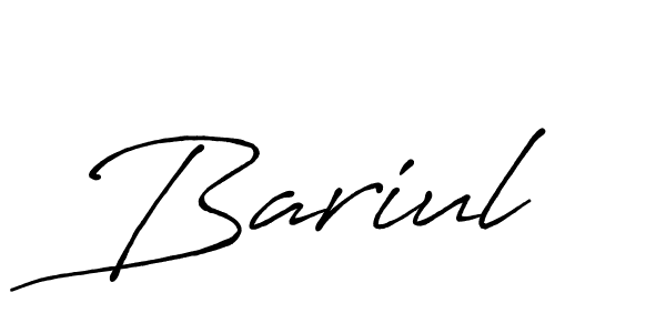 Similarly Antro_Vectra_Bolder is the best handwritten signature design. Signature creator online .You can use it as an online autograph creator for name Bariul. Bariul signature style 7 images and pictures png