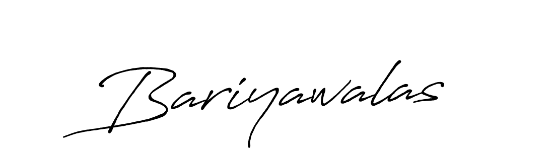 Also we have Bariyawalas name is the best signature style. Create professional handwritten signature collection using Antro_Vectra_Bolder autograph style. Bariyawalas signature style 7 images and pictures png