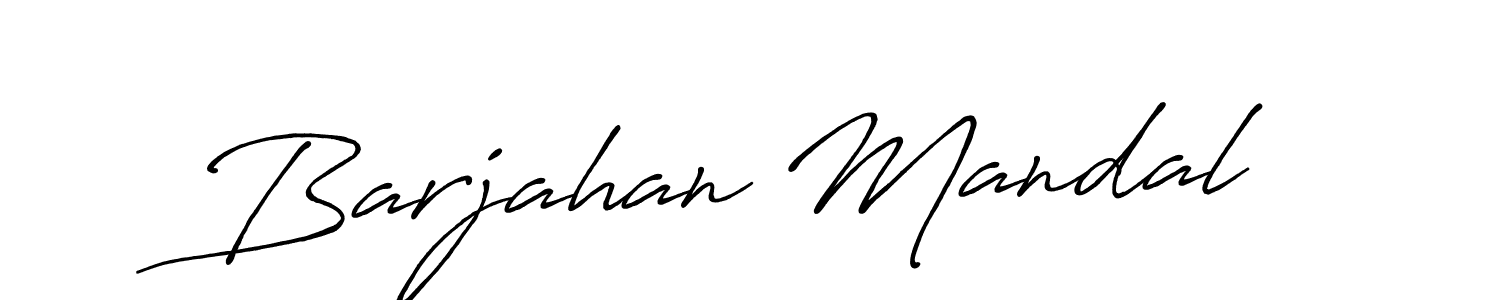 Make a beautiful signature design for name Barjahan Mandal. Use this online signature maker to create a handwritten signature for free. Barjahan Mandal signature style 7 images and pictures png