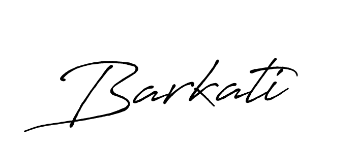 How to make Barkati signature? Antro_Vectra_Bolder is a professional autograph style. Create handwritten signature for Barkati name. Barkati signature style 7 images and pictures png