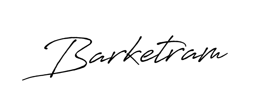 Use a signature maker to create a handwritten signature online. With this signature software, you can design (Antro_Vectra_Bolder) your own signature for name Barketram. Barketram signature style 7 images and pictures png