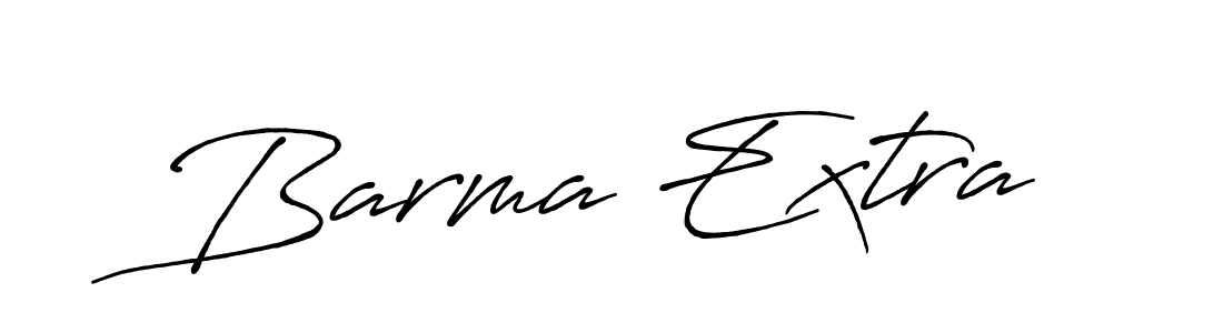 Antro_Vectra_Bolder is a professional signature style that is perfect for those who want to add a touch of class to their signature. It is also a great choice for those who want to make their signature more unique. Get Barma Extra name to fancy signature for free. Barma Extra signature style 7 images and pictures png
