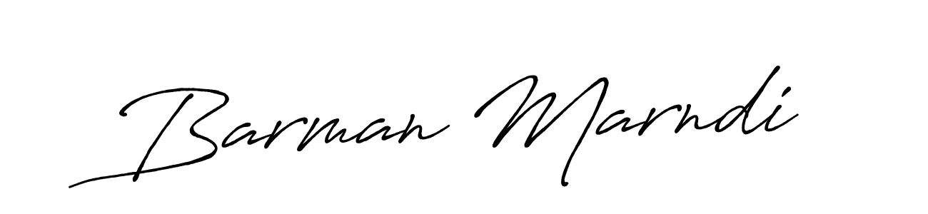 How to make Barman Marndi name signature. Use Antro_Vectra_Bolder style for creating short signs online. This is the latest handwritten sign. Barman Marndi signature style 7 images and pictures png