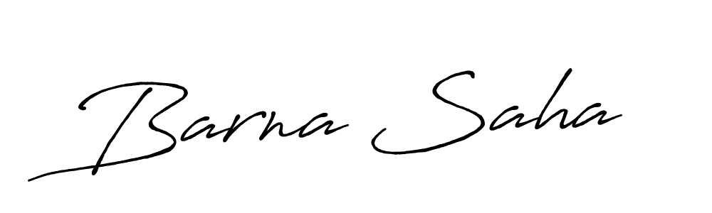 Use a signature maker to create a handwritten signature online. With this signature software, you can design (Antro_Vectra_Bolder) your own signature for name Barna Saha. Barna Saha signature style 7 images and pictures png