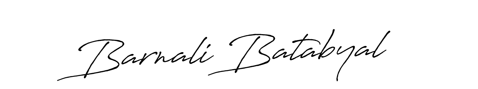 Antro_Vectra_Bolder is a professional signature style that is perfect for those who want to add a touch of class to their signature. It is also a great choice for those who want to make their signature more unique. Get Barnali Batabyal name to fancy signature for free. Barnali Batabyal signature style 7 images and pictures png