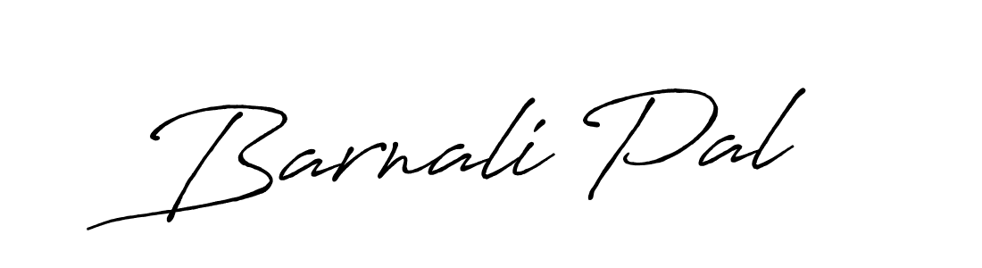 Create a beautiful signature design for name Barnali Pal. With this signature (Antro_Vectra_Bolder) fonts, you can make a handwritten signature for free. Barnali Pal signature style 7 images and pictures png