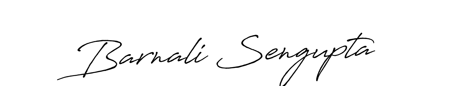 Barnali Sengupta stylish signature style. Best Handwritten Sign (Antro_Vectra_Bolder) for my name. Handwritten Signature Collection Ideas for my name Barnali Sengupta. Barnali Sengupta signature style 7 images and pictures png