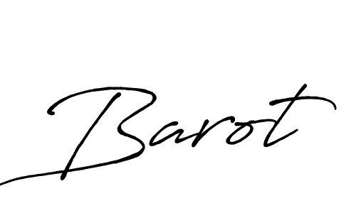 Create a beautiful signature design for name Barot. With this signature (Antro_Vectra_Bolder) fonts, you can make a handwritten signature for free. Barot signature style 7 images and pictures png