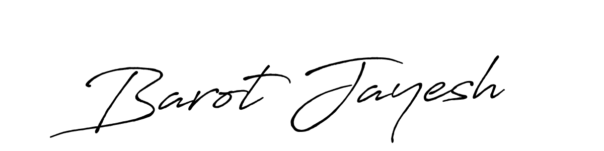 Also we have Barot Jayesh name is the best signature style. Create professional handwritten signature collection using Antro_Vectra_Bolder autograph style. Barot Jayesh signature style 7 images and pictures png