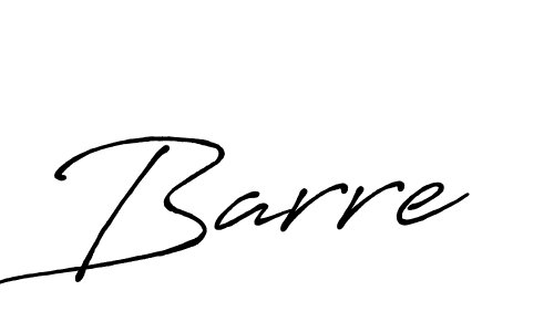 Create a beautiful signature design for name Barre. With this signature (Antro_Vectra_Bolder) fonts, you can make a handwritten signature for free. Barre signature style 7 images and pictures png