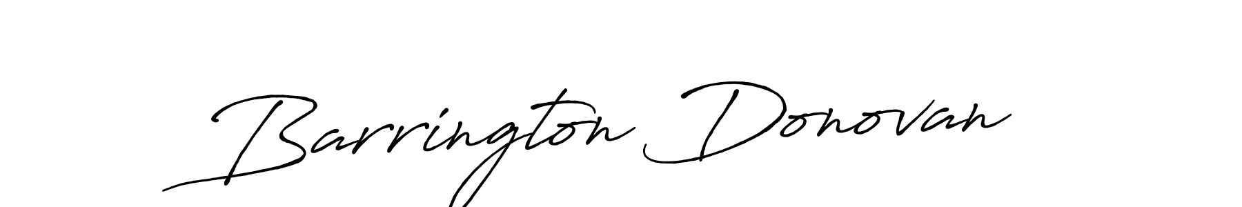 Antro_Vectra_Bolder is a professional signature style that is perfect for those who want to add a touch of class to their signature. It is also a great choice for those who want to make their signature more unique. Get Barrington Donovan name to fancy signature for free. Barrington Donovan signature style 7 images and pictures png