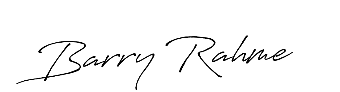 Also we have Barry Rahme name is the best signature style. Create professional handwritten signature collection using Antro_Vectra_Bolder autograph style. Barry Rahme signature style 7 images and pictures png