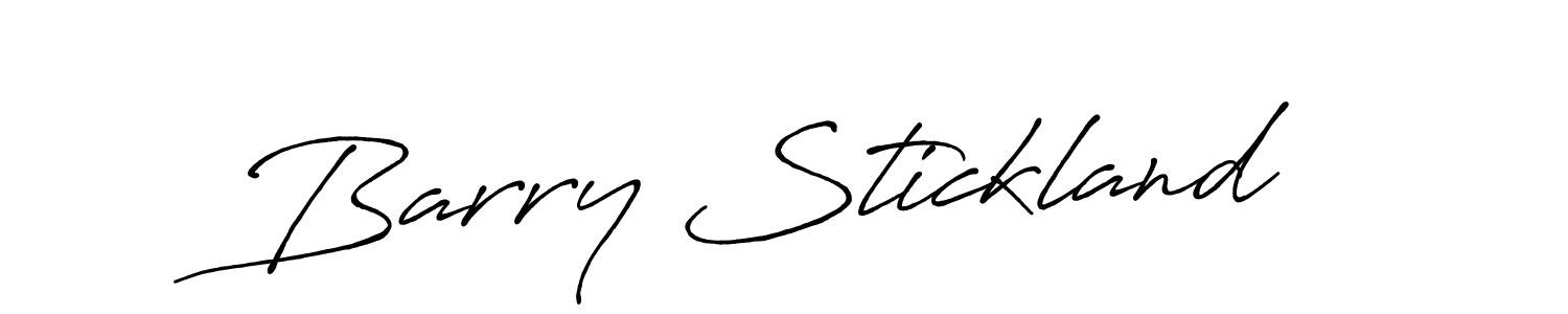 How to make Barry Stickland name signature. Use Antro_Vectra_Bolder style for creating short signs online. This is the latest handwritten sign. Barry Stickland signature style 7 images and pictures png