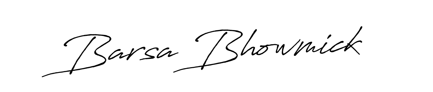 Make a short Barsa Bhowmick signature style. Manage your documents anywhere anytime using Antro_Vectra_Bolder. Create and add eSignatures, submit forms, share and send files easily. Barsa Bhowmick signature style 7 images and pictures png
